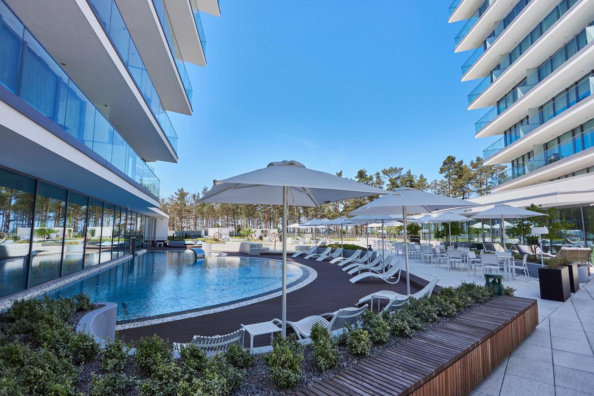 Wave Prestige Sea View - Spa&Pools Miedzyzdroje Esterno foto