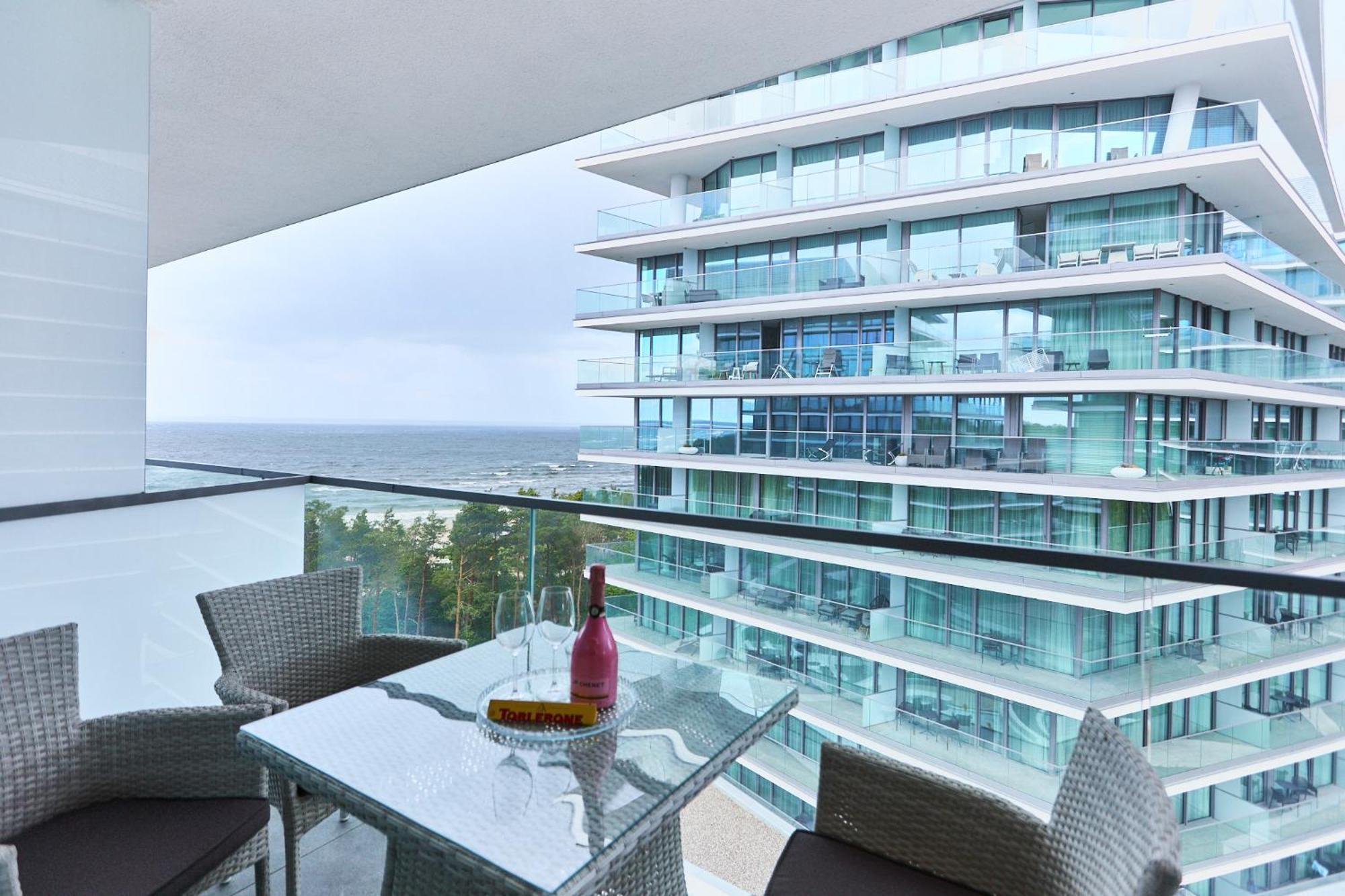 Wave Prestige Sea View - Spa&Pools Miedzyzdroje Esterno foto